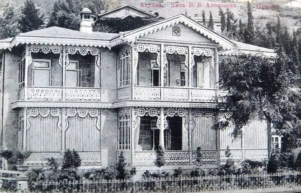Дача Аполлонова в Алупке, начало 20 века