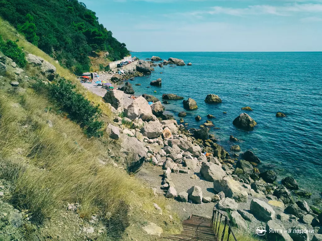 Кастропольский дикий пляж в Крыму