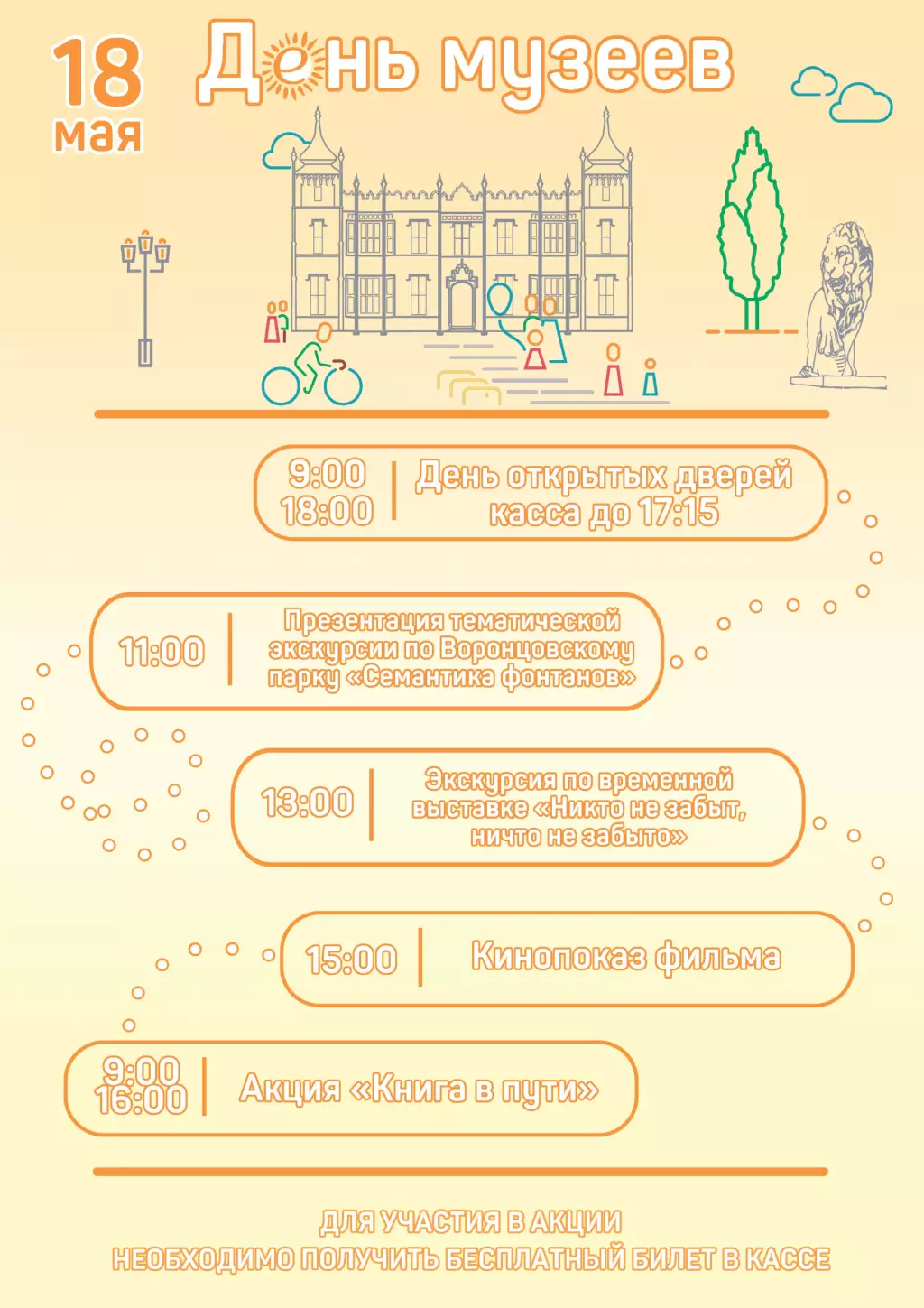 Ночь музеев в Воронцовском дворце 18 мая 2025