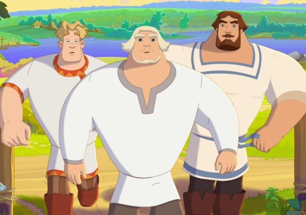 Мультфильм «Три богатыря и свет клином» в Ялте