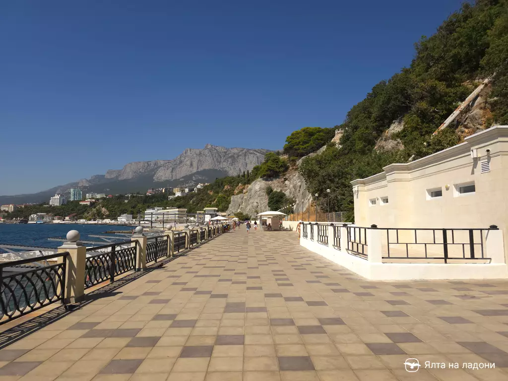 Пляж санатория «Днепр» в Крыму