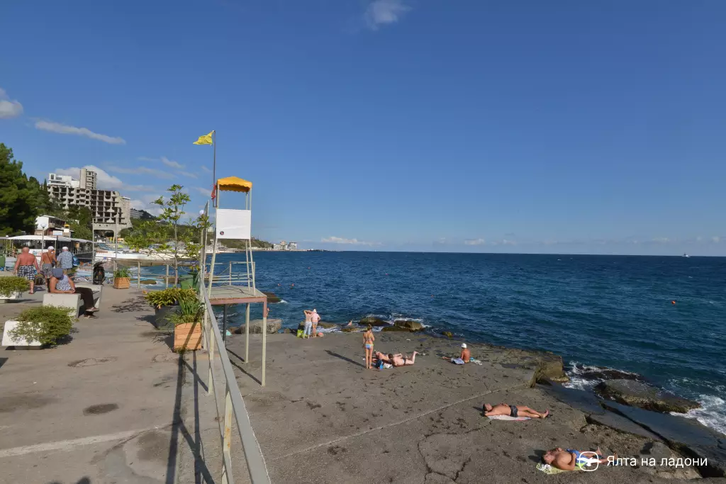 Пляж «Ковёр» в Крыму