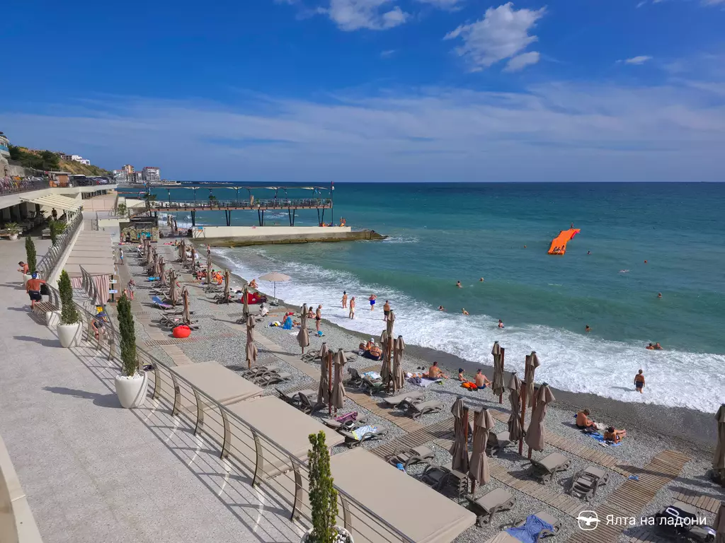 Ресторан Скай бич в Ялте, Крым