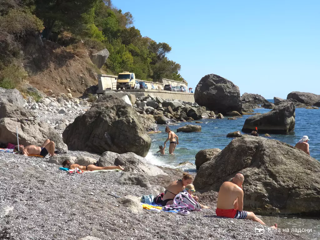 Кастропольский дикий пляж в Крыму