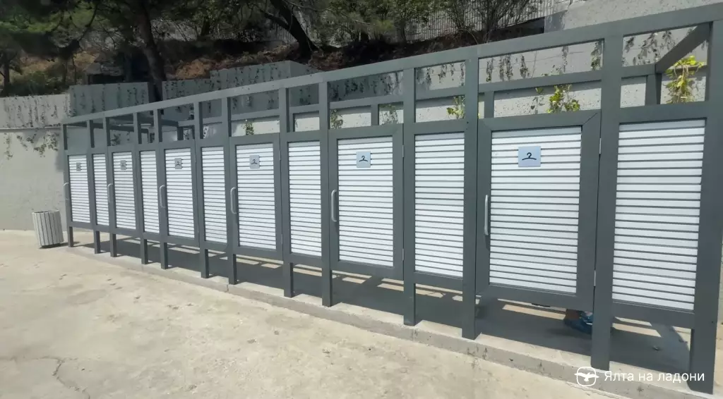 Пляж «Воронцовские купальни» в Крыму