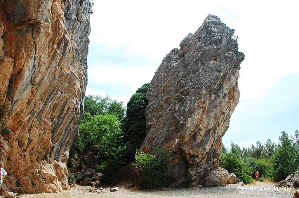Никитская расщелина в Крыму