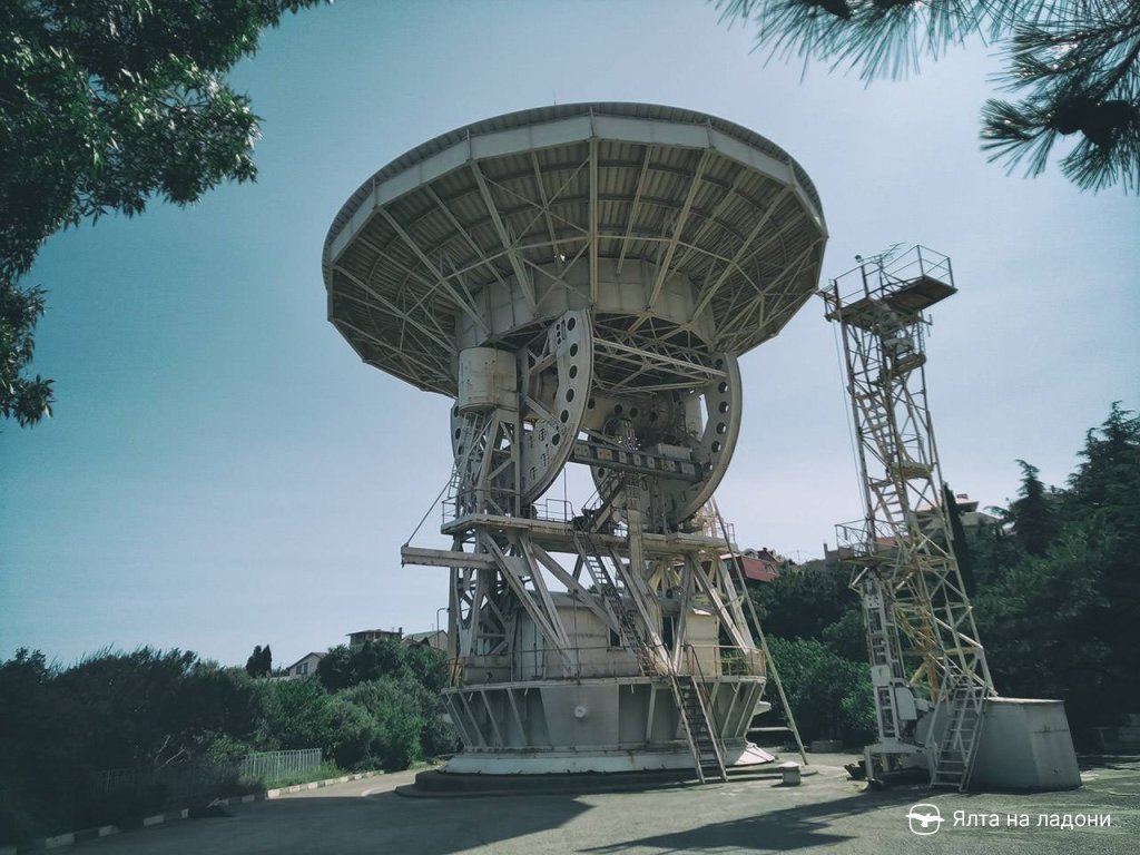 Радиотелескоп РТ-22 симеизской обсерватории в Крыму