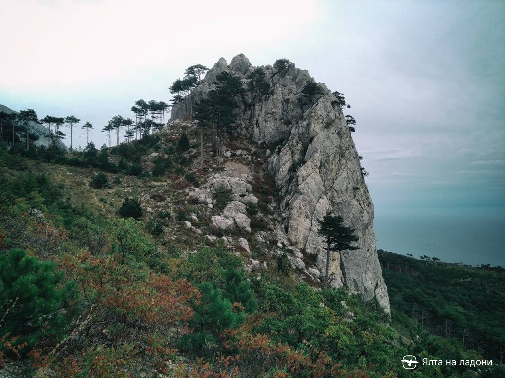 Гора Малая Шаан-Кая над Алупкой в Крыму